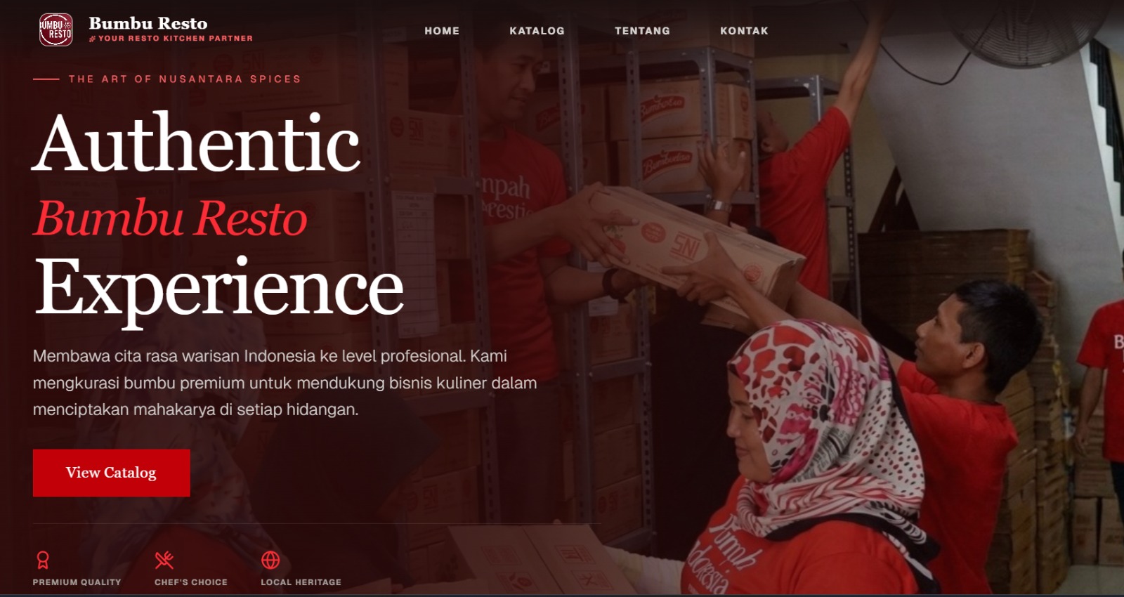 Bumbu Resto (Serasa Food) — Authentic Bumbu Resto Experience & B2B Partnership